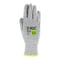 Magid Coated Gloves, Polyurethane, 6 Abrasion Level, Salt & Pepper, 1 PR GPD534RT-9 - alternate 4
